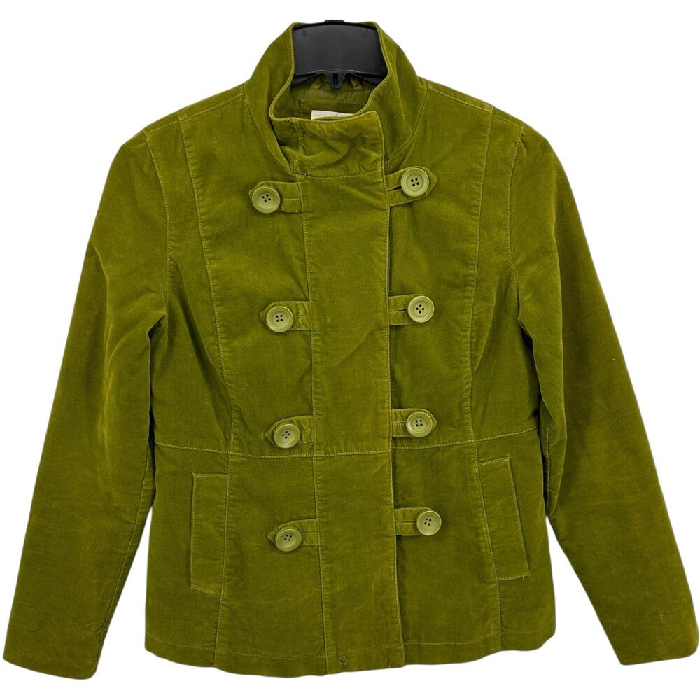 VTG y2k Women's Green Mossimo Supply Co. Double Breasted Pea Coat Jacket Sz L
